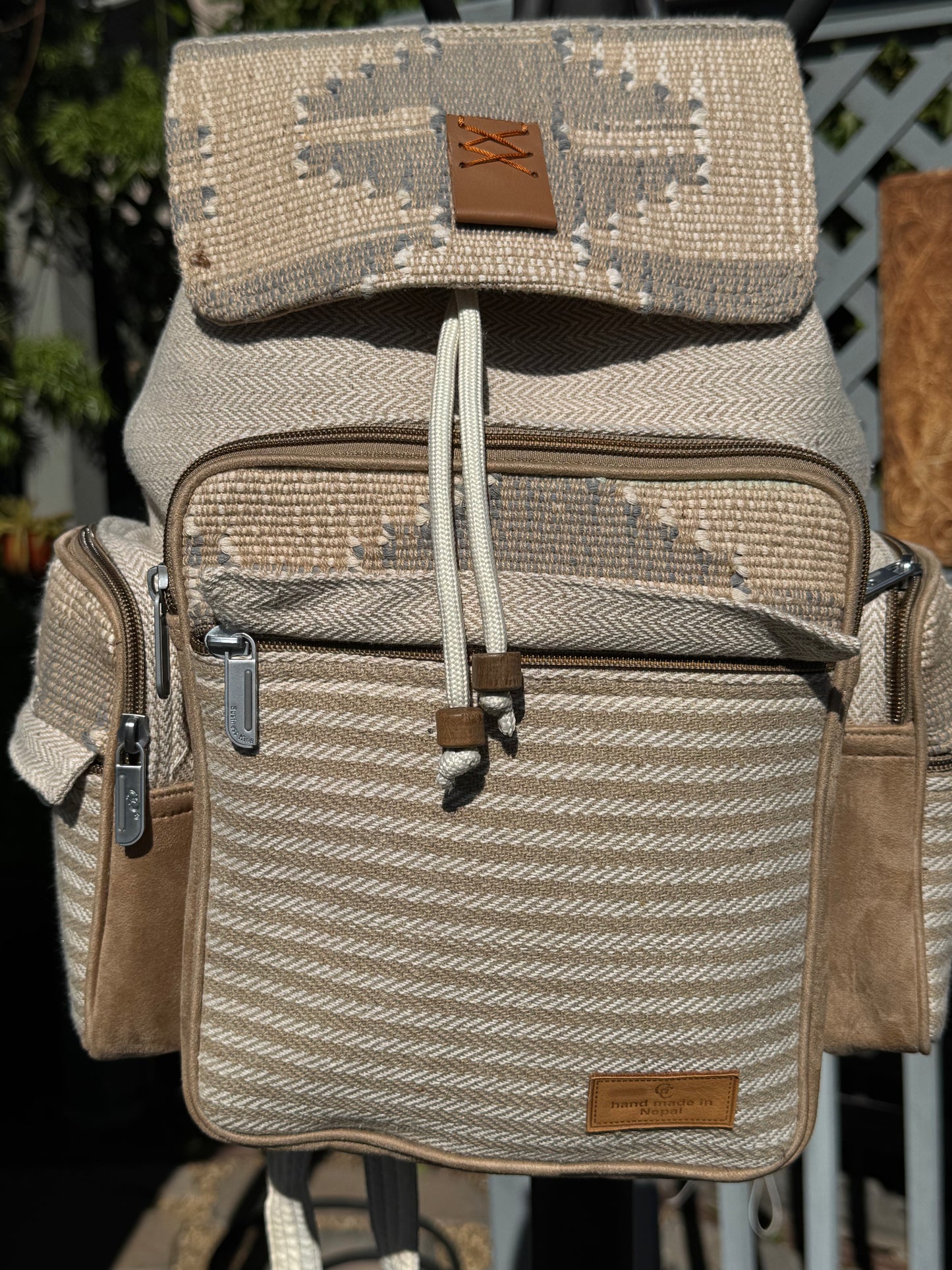 Large Hemp Backpack
