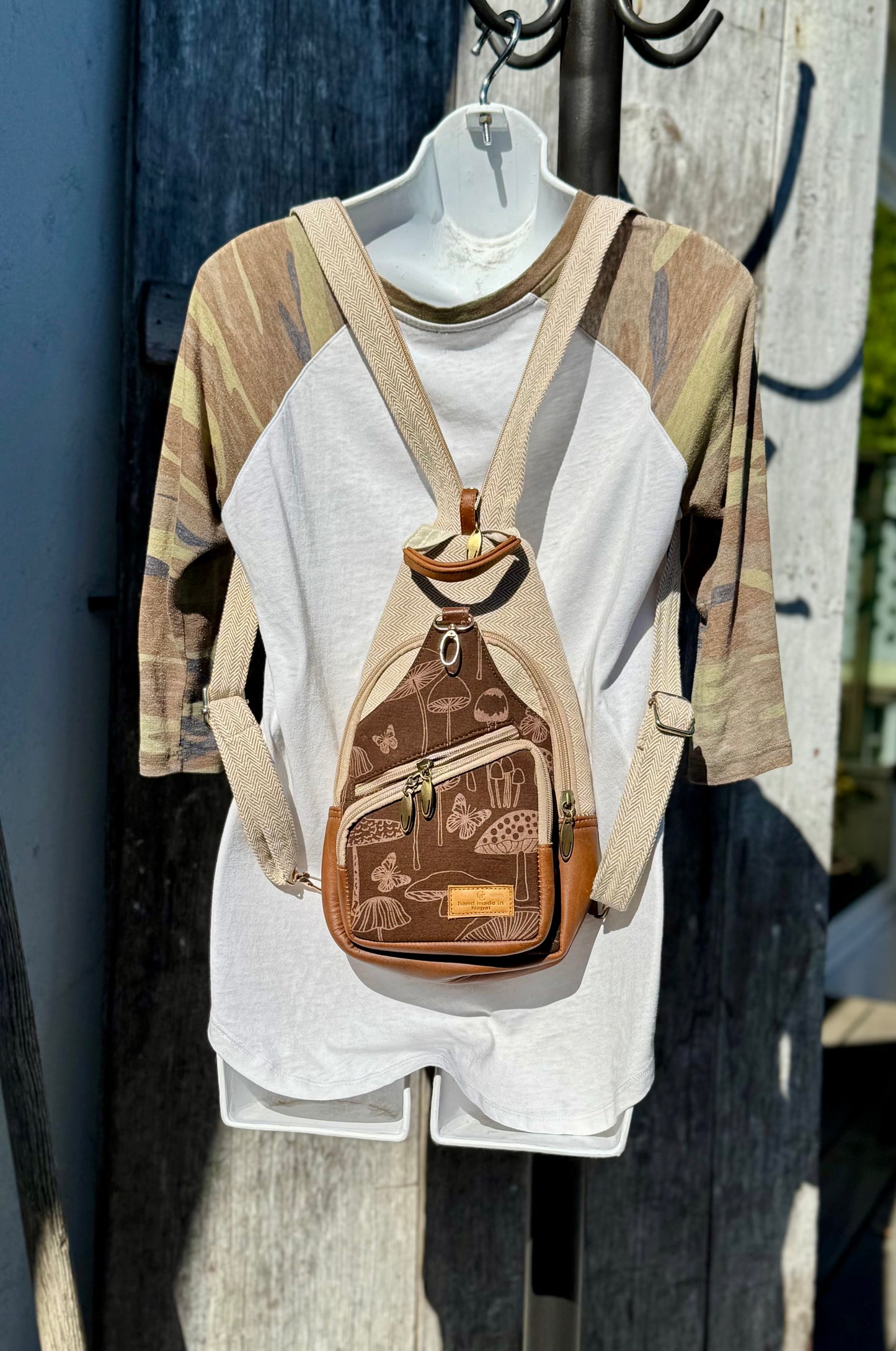 Small Hemp Backpack