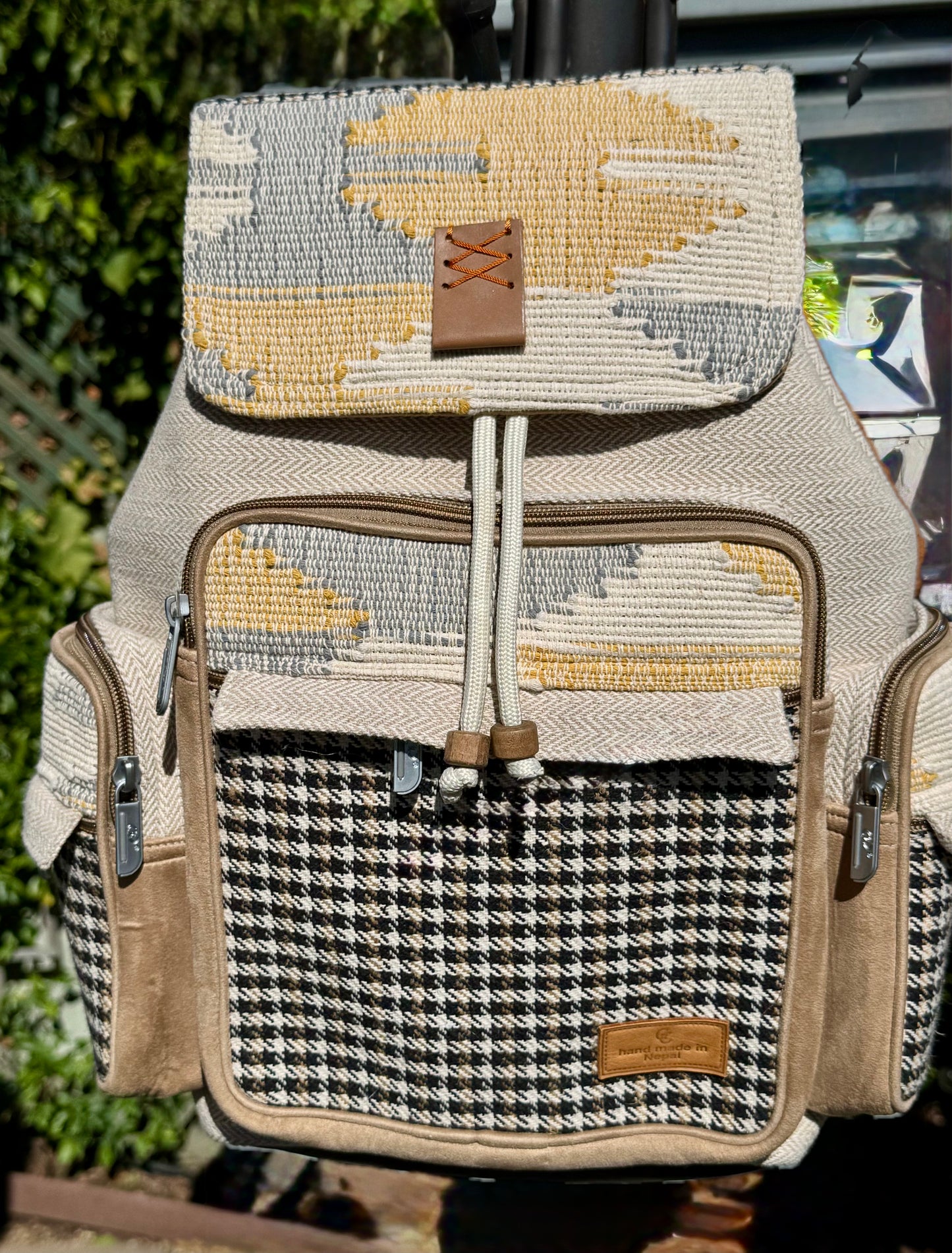 Large Hemp Backpack