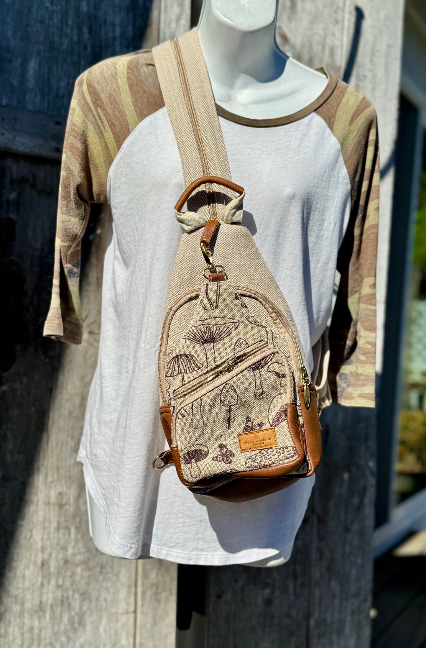 Small Hemp Backpack
